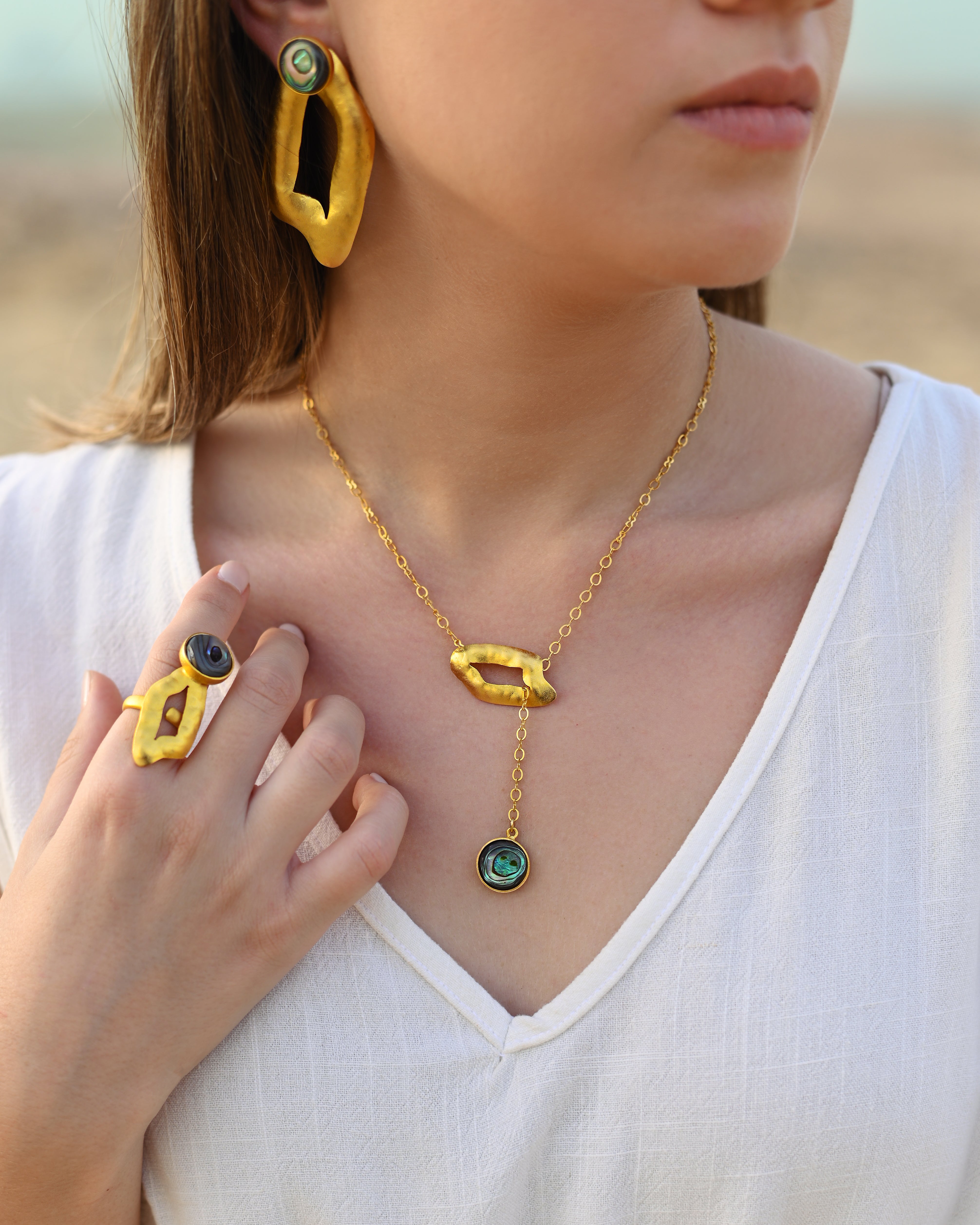 Dunes Sadaf Ring
